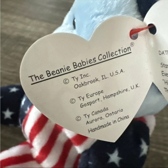 TY Beanie Babies Original
"Spangle" 1999 Blue Face 5th Gen
Swing 8th Gen Single - Picture 4 of 7